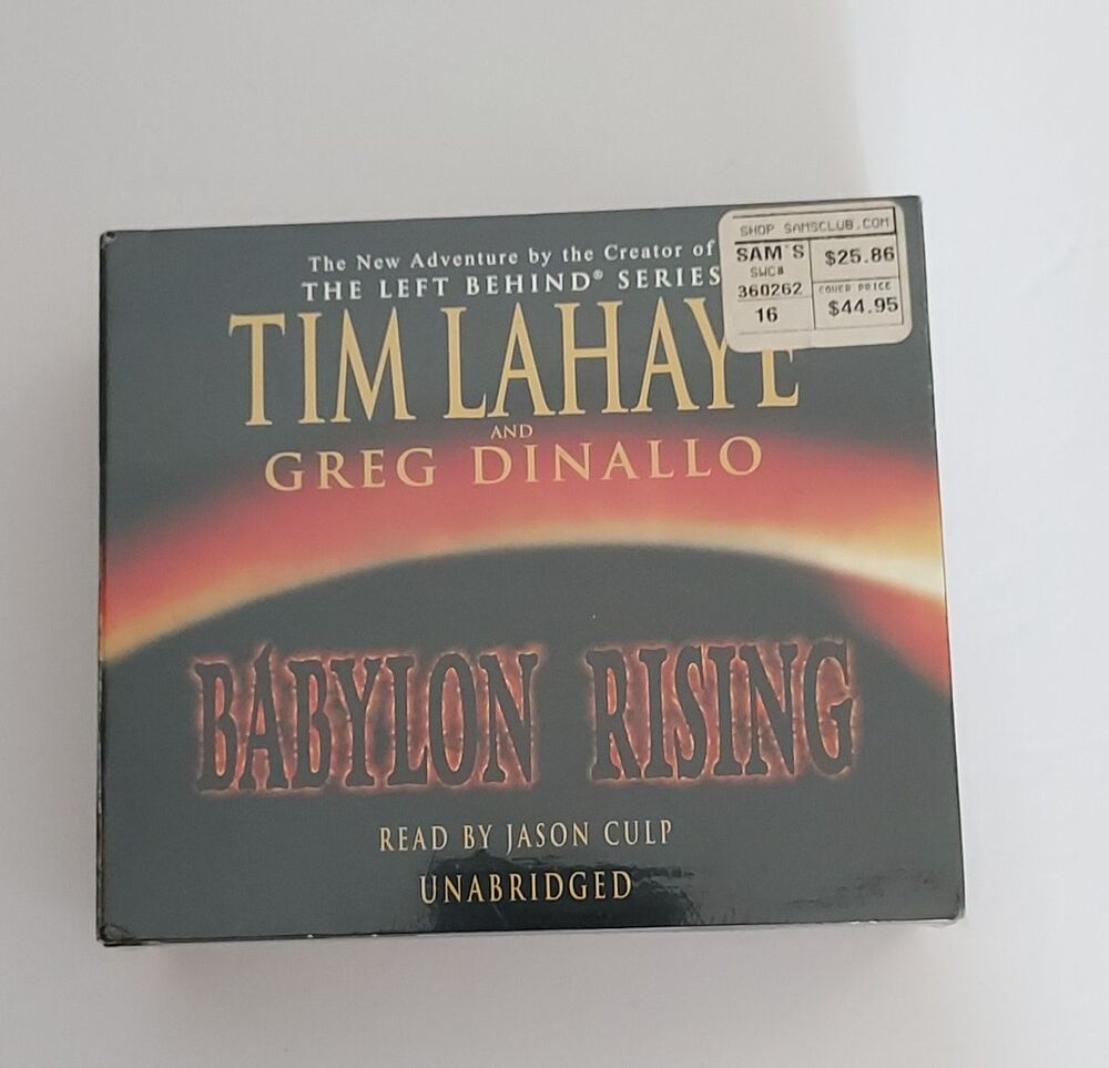 Babylon Rising Unabridged 9-Disc Audio Book CD Biblical Prophecy Tim LaHaye NEW